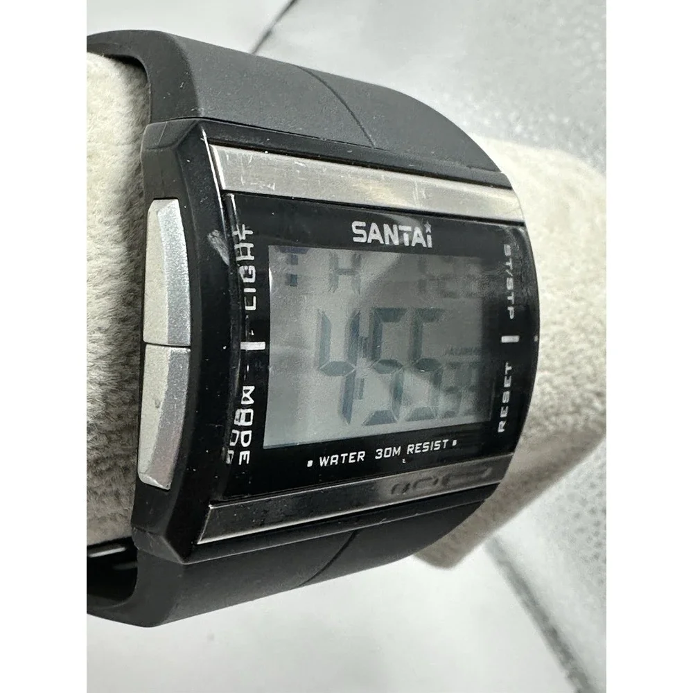 Santai Watch ST-2506G Mens Watch New Battery 49MM‎ 8